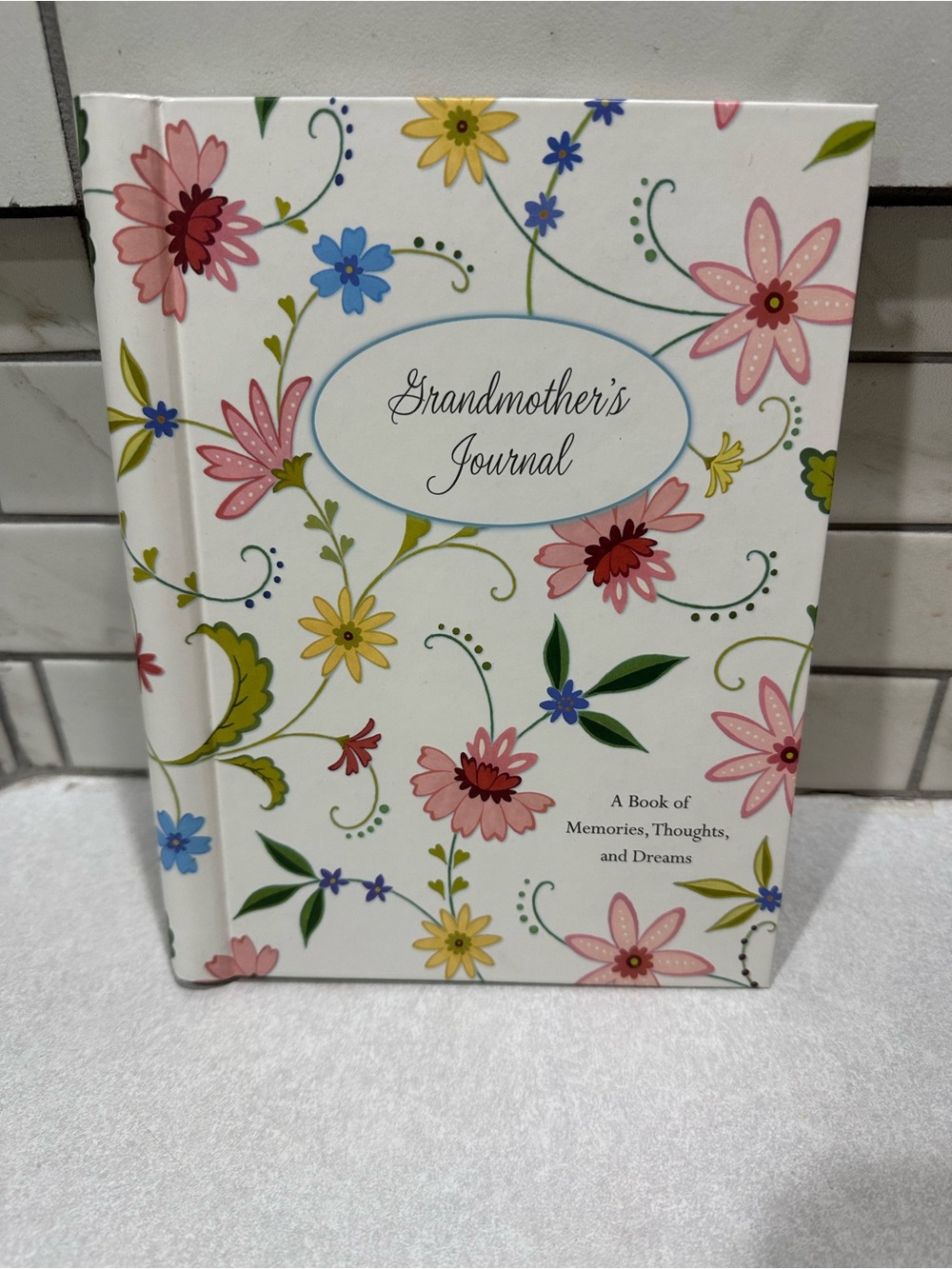 Grandmother’s Journal Book by Hallmark Memories Thoughts & Dreams-  New
